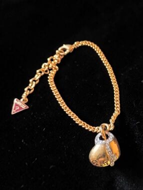 Guess Heart Bracelet with Zirconia Key